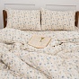 КПБ "Чистый хлопок", 2,0 спальный с простыней на резинке, наволочки 50х70, 100% хлопок, "Прованс ВБ"