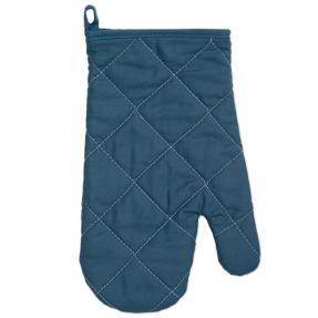 Рукавичка-прихватка  "Цвет эмоций" 30х17, саржа, 100 % хлопок, "Голубая сталь"