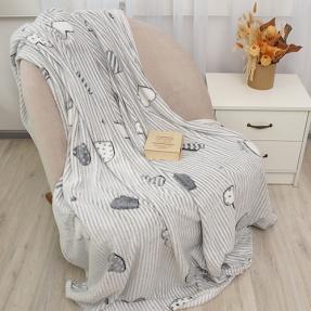 Плед "Амели", велсофт, 100% полиэстер, "Лямур"