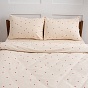 КПБ Simple life "Чистый хлопок", наволочки 50х70, поплин, 100% хлопок, "Сердечки"