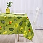 Скатерть декоративная "Радушная хозяйка (Традиция)", рогожка, 100 % хлопок, "Авокадо"