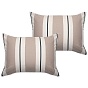 Набор наволочек "Чистый хлопок", поплин, 100% хлопок, пл. 115 гр./кв. м., Полоса бежевый ВБ