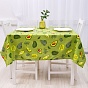 Скатерть декоративная "Радушная хозяйка (Традиция)", рогожка, 100 % хлопок, "Авокадо"