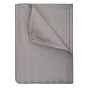 Простыня "HoReCa" страйп-сатин, 100% хлопок, пл. 125 гр./кв. м., "Серый стальной"