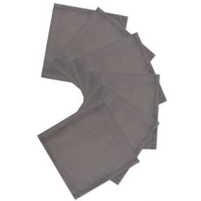 Набор салфеток декоративных 35х35 (6 шт.) "Цвет эмоций", "Графит"