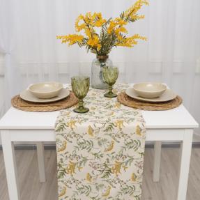 Дорожка "Simple life" 40х145, рогожка, 100% хлопок, "Хербал"