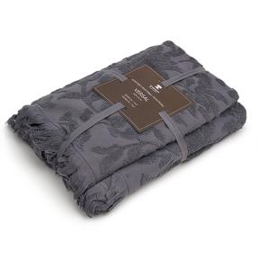 Набор махровых полотенец VERSAL 2 шт., 100% хлопок, 450 гр./кв.м. "Серый"