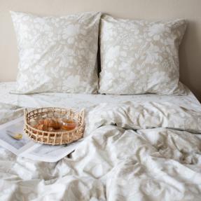 КПБ "Традиция", поплин, 100% хлопок, пл. 110 гр./кв.м., "Флоранс бежевый ВБ"