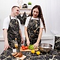 Набор для кухни 2 предмета "Радушная хозяйка (Традиция)" (рукавичка-прихватка, прихватка), рогожка, 100% хлопок, "Мрамор"