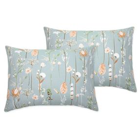 Набор наволочек 50х70 "Традиция", поплин, 100% хлопок, пл. 110 гр./кв.м., "Иммортели"