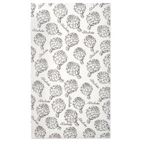 Полотенце  35х60 "Simple life", рогожка, 100% хлопок, "Артишоки ОП"