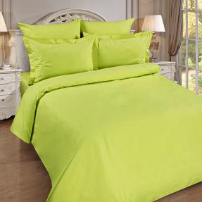 Пододеяльник "Цвет эмоций", поплин, 100% хлопок, пл. 110 гр./кв. м., "Лайм"