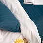 Покрывало стеганое "Традиция", поплин, 100% хлопок, "Голубая сталь"