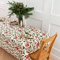 Скатерть, саржа, 100% хлопок, "Пуансеттия ВБ"