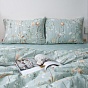 КПБ 2,0 спальный (с простыней на резинке 160х200х25, 2 наволочки 50х70), "Иммортели ВБ"
