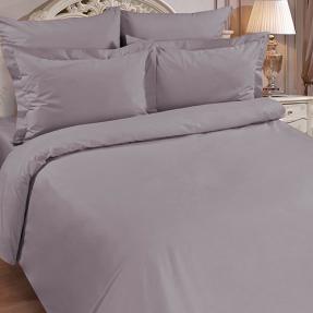 Простыня "Цвет эмоций", поплин, 100% хлопок, пл. 110 гр./кв. м., "Грей"