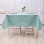 Скатерть декоративная "Радушная хозяйка (Традиция)", рогожка, 100 % хлопок, "Горошек мята"