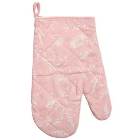 Прихватка "Рукавичка" Радушная хозяйка (Традиция), стеганая, рогожка, 100 % хлопок, "Соцветие"