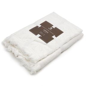 Набор махровых полотенец VERSAL 2 шт., 100% хлопок, 450 гр./кв.м. "Молочно-белый"