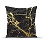 Подушка декоративная с фотопечатью 40х40 см, габардин, "Мрамор"