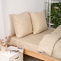 КПБ Simple Life, бязь, 100 % хлопок, пл. 120 гр./кв.м., Текстура бежевый ОП