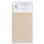Комплект махровых салфеток для уборки 5 шт. (30х30), 100% хлопок, 380 гр./кв.м., "Светло-бежевый"