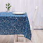 Скатерть декоративная "Правила кухни", рогожка, 100 % хлопок, "Индиго ПК"