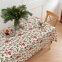 Скатерть, саржа, 100% хлопок, "Пуансеттия ВБ"