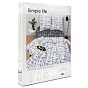 КПБ Simple Life, бязь, 100 % хлопок, пл. 120 гр./кв.м., Matrix (Матрикс)