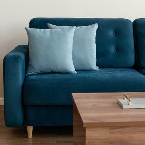 Набор декоративных наволочек "Традиция" 45х45 - 2 шт., канвас, "Туман"